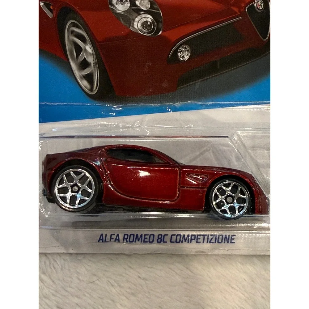 Hot Wheels Alfa Romeo 8C Competizione Red Factory Fresh 156/250 Diecast Car 2022